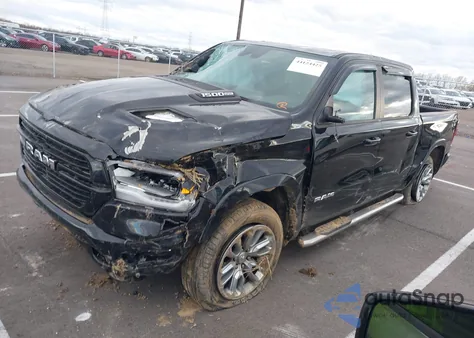 2022 Ram 1500 Laramie 4X4 5'7 Box from USA, damaged, VIN 1C6SRFJT1NN355447